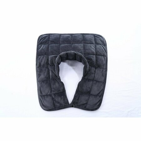 KATHY IRELAND Weighted Neck Wrap - One Size - Charcoal Grey 2342GR